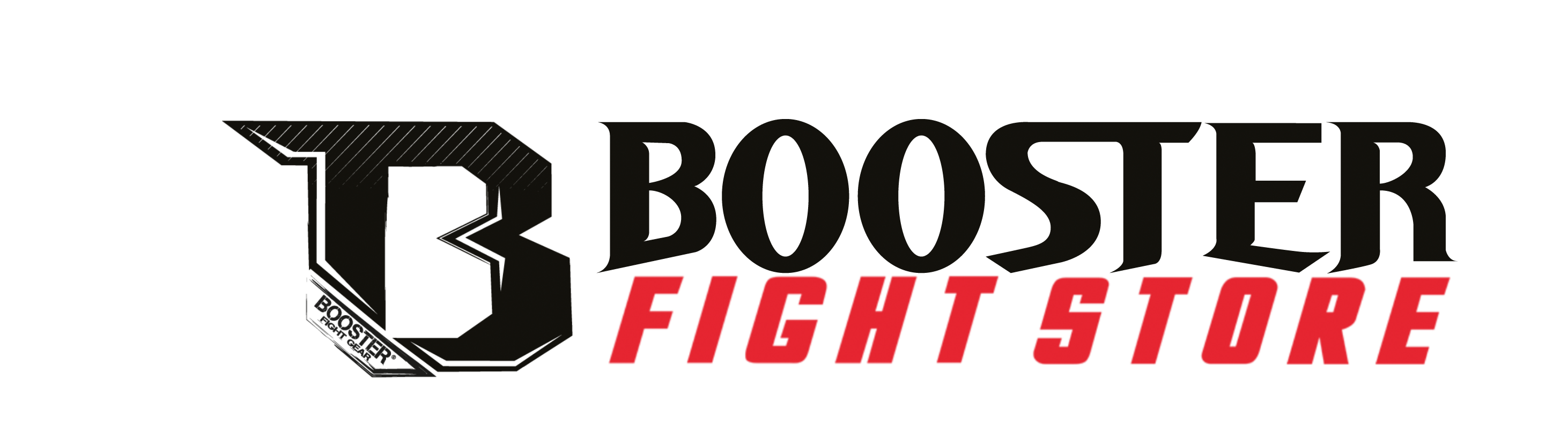 logo booster fightstore zwart