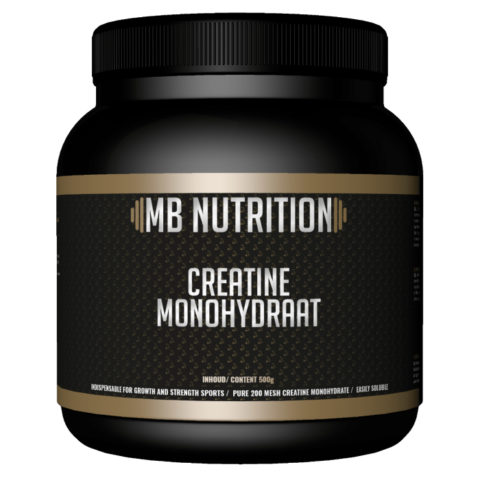 MB Nutritionn - CREATINE MONOHYDRATE - 500gram