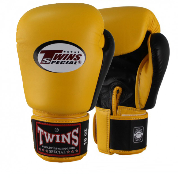 Twins Special - Bokshandschoenen - -Geel/zwart - Booster Fightstore: Uitrusting voor en MMA - Train als Pro