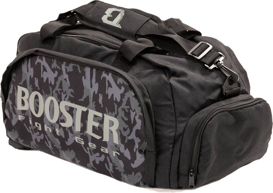 Booster - Sporttas/rugtas - B-Force Duffle Bag Sportsbag Zwart Camo small