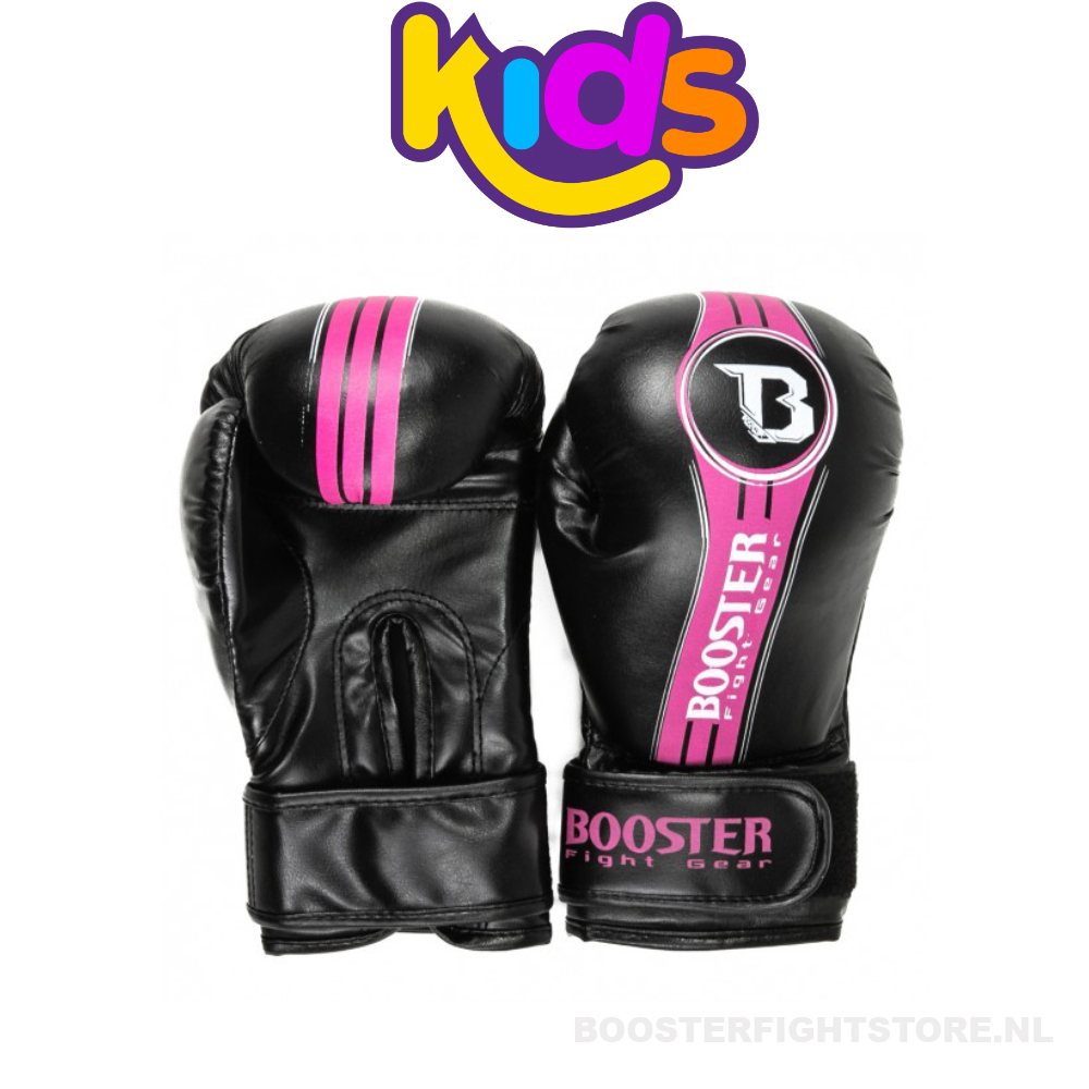 Booster Fightgear - Bokshandschoenen | BT Future - Kids - Zwart met Paars