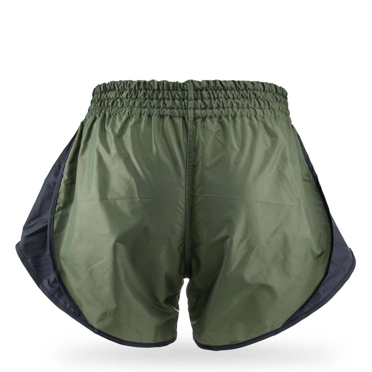 RETRO HYBRID GREEN  These all round trunks are handmade in Thailand . The shape allows great movement for the legs & they are