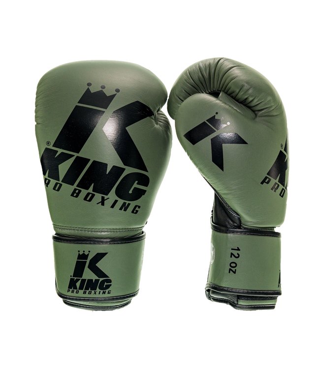 King Pro Boxing - bokshandschoenen - Platinum - Groen