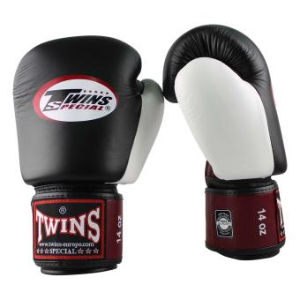 Twins Special - Bokshandschoenen - BGVL 4 - Zwart, Rood met Wit