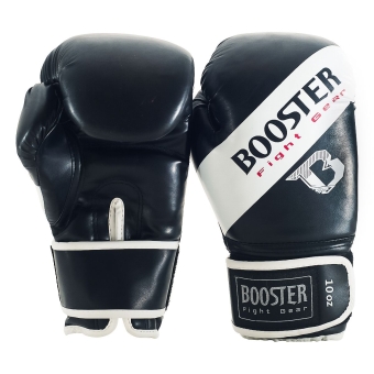 Booster Fightgear - Bokshandschoenen - BT Sparring - white stripe
