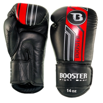 Booster Fightgear - Bokshandschoenen - V9 - Zwart/Rood