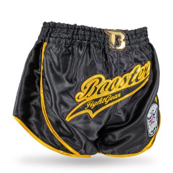 Booster - Fightshort - RETRO SLUGGER 1 - Zwart/goud
