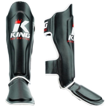 King Pro Boxing - Scheenbeschermers - SG-1 - Zwart