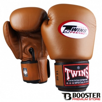 Twins Special | Bokshandschoenen | BGVL 3 | Retro Bruin