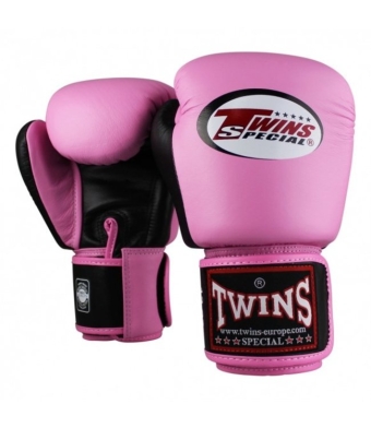 Twins Special - Bokshandschoenen - BGVL 3 - roze met zwart