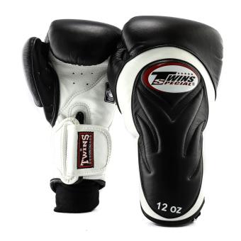 Twins (kick)bokshandschoenen Velcro BGVL-6 Zwart 16oz boosterstore