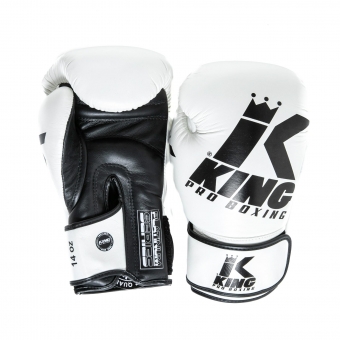 KING PRO BOXING | BOKSHANDSCHOENEN | VINTAGE | CREME ROOD