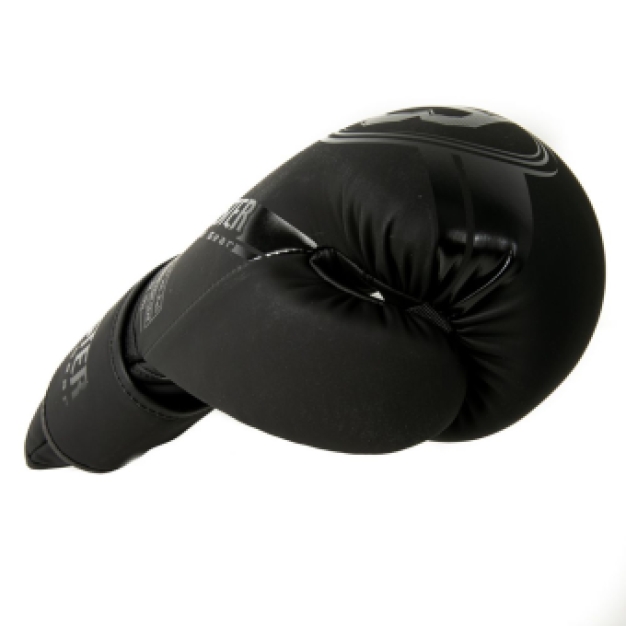 Booster Fightgear | Bokshanschoenen | PU Leather | BG PREMIUM STRIKER 4 -BLACK ON BLACK