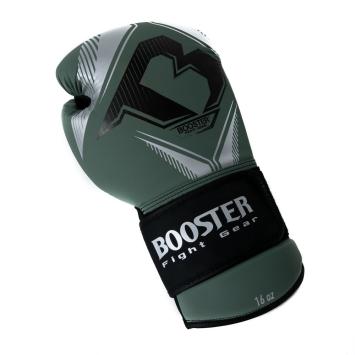 Booster - bokshandschoenen - BANGKOK SERIES 1 - Wit/Zwart/Goud