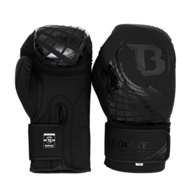 Booster Fightgear - Bokshandschoenen - CUBE - ZWART - boosterstore