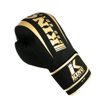 King Pro Boxing - Bokshandschoenen - PU Leather - Revo 6 - Zwart - Goud