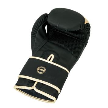 King Pro Boxing - Bokshandschoenen - PU Leather - Revo 6 - Zwart - Goud