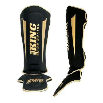 King PRO Boxing - scheenbeschermers - KPB/SG REVO 6 - black/gold