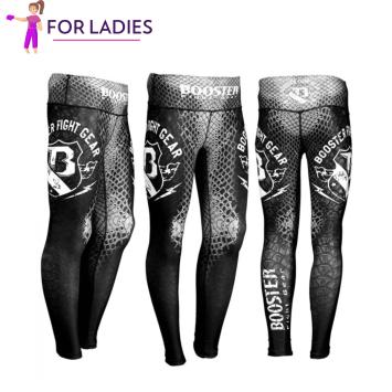 Booster - AMAZON SPATS - Legging - Compressie broek voor dames - BLACK