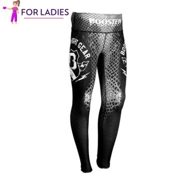 Booster - AMAZON SPATS - Legging - Compressie broek voor dames - BLACK