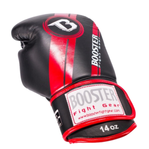 Booster Fightgear - Bokshandschoenen - BGL 1 V3 BLACK/RED FOIL