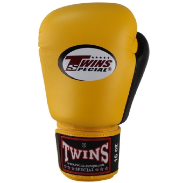 Twins Special - Bokshandschoenen - BGVL 3 -Geel/zwart