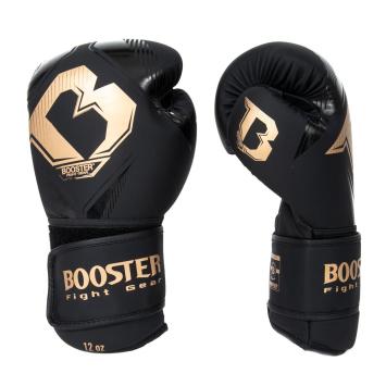 Booster - bokshandschoenen - BANGKOK SERIES 1 - Zwart/Goud