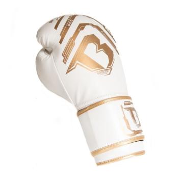 Booster Fightgear - Bokhandschoenen voor kids - BG YOUTH ELITE V2.2 - WIT/GOUD