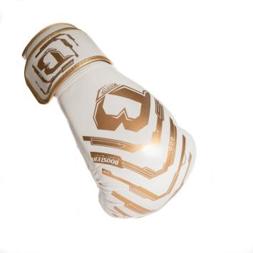 Booster Fightgear - Bokhandschoenen voor kids - BG YOUTH ELITE V2.2 - WIT/GOUD