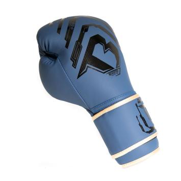Booster Fightgear - Bokhandschoenen voor kids - BG YOUTH ELITE V2.4- BLAUW/ZWART/GOUD