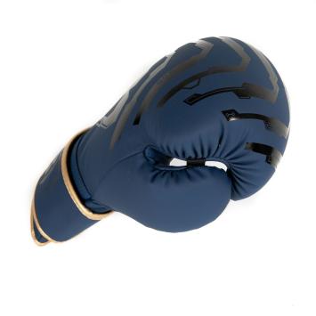Booster Fightgear - Bokhandschoenen voor kids - BG YOUTH ELITE V2.4- BLAUW/ZWART/GOUD