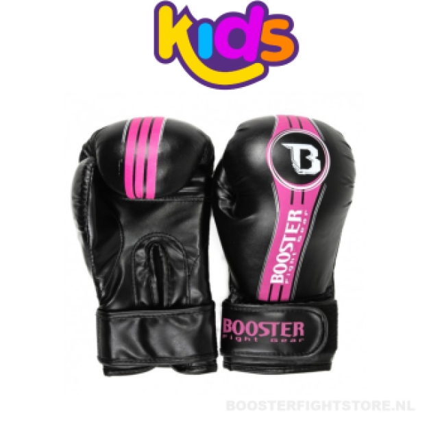 zonde pianist Atticus Booster Fightgear - Bokshandschoenen | BT Future - Kids - Zwart met Paars