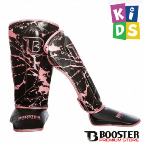 Booster Fightgear - Scheenbeschermers voor kids - SG Youth Marble - Roze