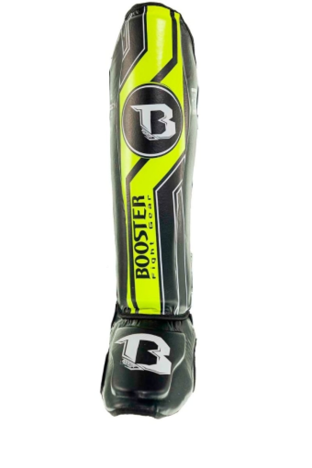 Booster Fightgear - Scheenbeschermers -BSG V9 BLACK/YELLOW