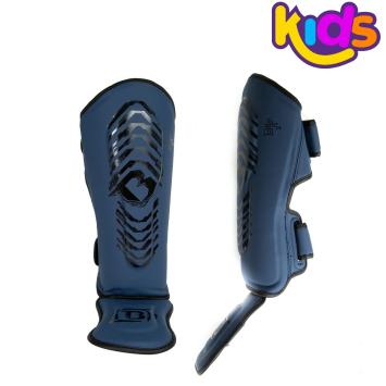 BOOSTER FIGHTGEAR - SCHEENBESCHERMERS VOOR KINDEREN - SG YOUTH ELITE V2.4 - BLAUW/ZWART