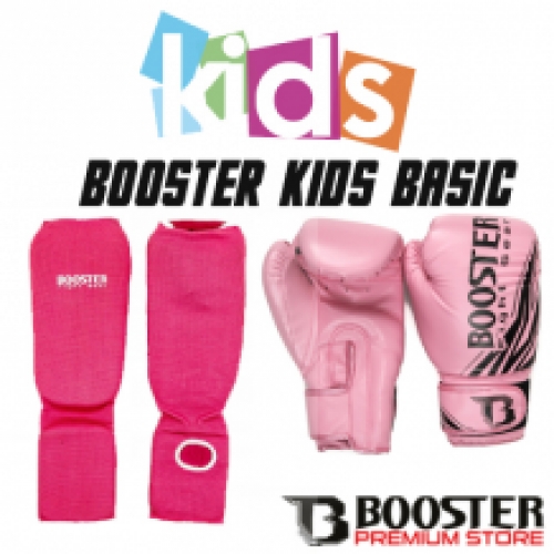 Booster Kickboks set basic pink