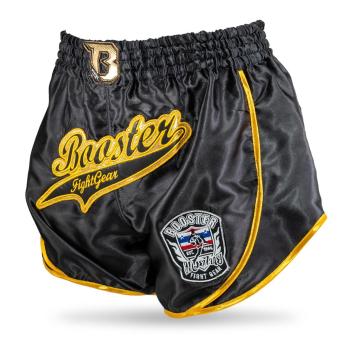 Booster - Fightshort - RETRO SLUGGER 1 - Zwart/goud