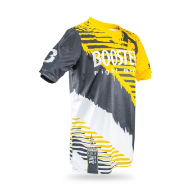 Booster Fightgear - T-shirt - AD RACER TEE 1 geel