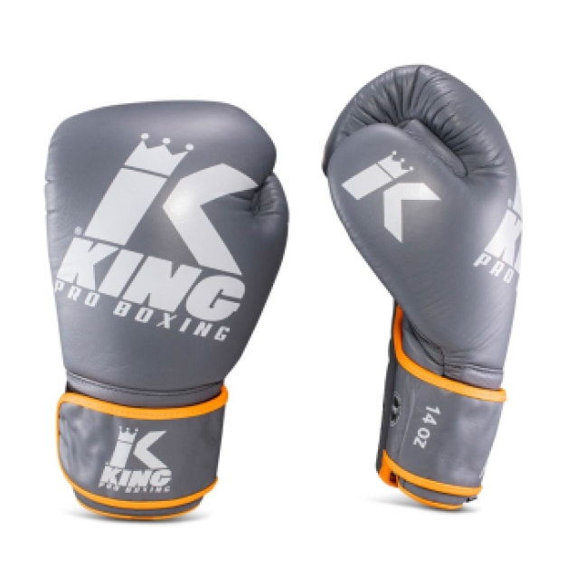 King Pro Boxing - bokshandschoenen - Platinum - Blauw