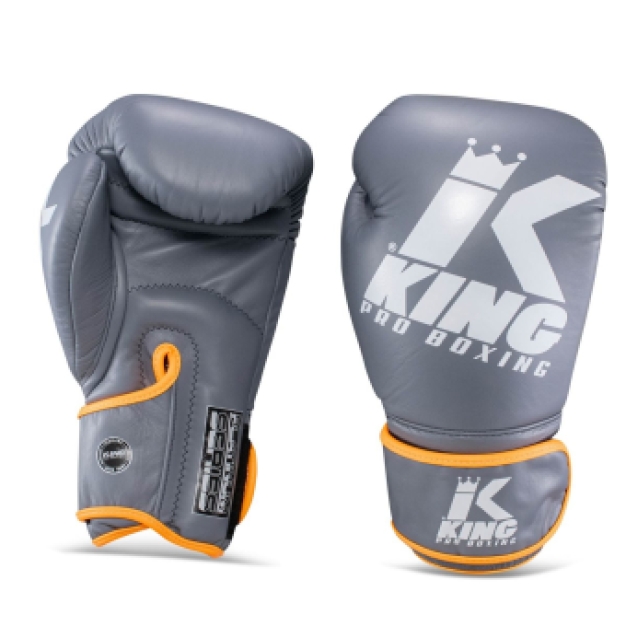 King Pro Boxing - bokshandschoenen - Platinum - Blauw
