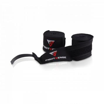 Fightsense Bandage Zwart 500cm 