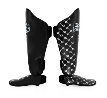 Fairtex SP5 – Zwarte Scheenbeschermers voor Kickboksen & Muay Thai