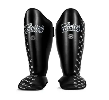 Fairtex SP5 – Zwarte Scheenbeschermers voor Kickboksen & Muay Thai
