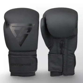 Fightsense Fightsense Bokshandschoenen – Pro Style – Black on Black 