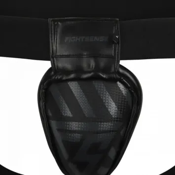 Fightsense Kruisbeschermer van Staal – Zwart – FS-STEEL