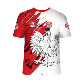 Fightsense POLAND Pride Performance Shirt – POLEN V1 – Rood/Wit