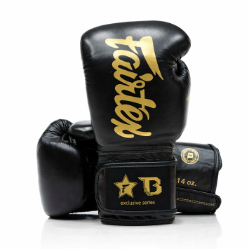 FAIRTEX - BOKSHANDSCHOEN - FXB BG V2 BLACK/GOLD