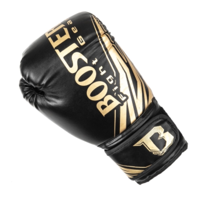 Booster Fightgear - Bokshandschoenen | BT Champion - Kids - Zwart met goud