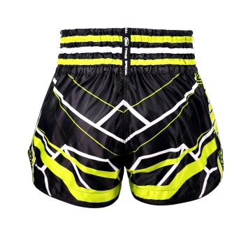 Twins Special TTBL RACING BLACK/GREEN Muay Thai Short