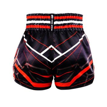 Twins Special TTBL RACING BLACK/RED Muay Thai Short